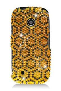 Lg UN270 Attune / MN270 Beacon Full Diamond Graphic Case   Honeycomb (Package include a HandHelditems Sketch Stylus Pen) Cell Phones & Accessories