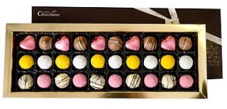 classic champagne chocolate selection by martin's chocolatier