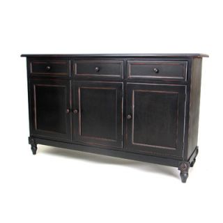 Oriental Furniture Brookfield 3 Drawer Console Cabinet