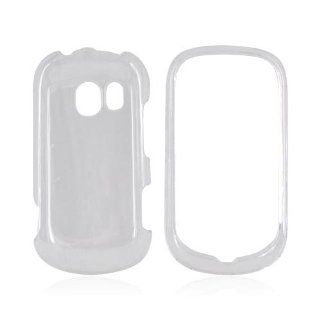 For LG Extravert VN271 Transparent Clear Hard Plastic Shell Case Snap On Cover Cell Phones & Accessories