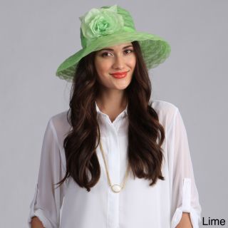 Swan Hat Womens Braided Crinoline Floppy Hat