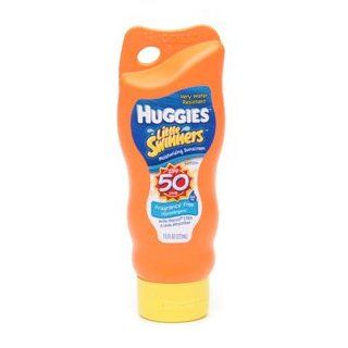 Huggies Little Swimmers Moisturizing Sunscreen, SPF 50, Fragrance Free, 7.5 oz (222 ml) Tube  Sunscreens And Tanning Products  Beauty
