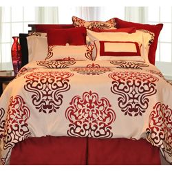 None Cherry Blossom King size 3 piece Duvet Cover Set Cherry Size King