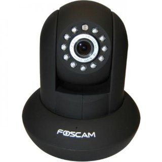 Foscam FI9821W Indoor Pan/Tilt H.264 720p Wireless IP Camera, 1/4" Color CMOS Sensor, F 2.8mm F2.4 (IR Lens), IEEE 802.11b/g/n Wireless Connectivity, Black  Camera & Photo