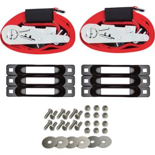 Snap-Loc E-track Cargo Control System Starter Pack #1 — Model# NT-CPSP1-PLU  Ratchet Tie Down Straps