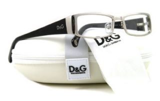 D&g By Dolce & Gabbana Women's 5067 Silver / Black Frame Metal Eyeglasses, 51mm Shoes