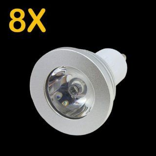 Shop Multi Color Decoration Light GU10 3 Watt RGB LED Light Bulb with Remote lights for home (8*GU10 85 265V 3W RGB) at the  Home D�cor Store. Find the latest styles with the lowest prices from Liying