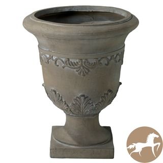 Christopher Knight Home Moroccan 20 inch Antique Green Urn Planter