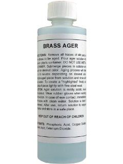 Brass & Bronze Aging Solution   8 Oz Bottle. Brass Darkening.   Household Paints And Stains  