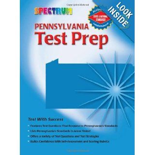 Pennsylvania Test Prep, Grade 3 (Spectrum) Spectrum 0087577912035 Books