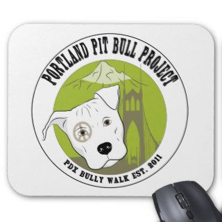 Portland Pit Bull Project Fun Products Mousepads