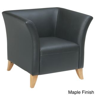 Office Star Products Leather Club Chair
