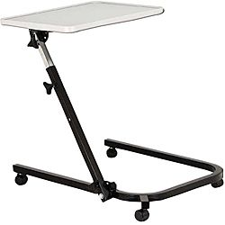 Drive Medical Pivot And Tilt Adjustable Overbed Table Tray