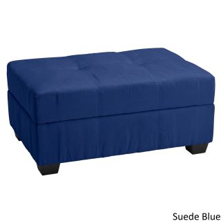 Vanderbilt Tufted Padded Hinged 36 X 24 Storage Ottoman Bench