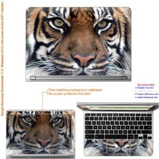 Decalrus   Matte Decal Skin Sticker for Google Samsung Chromebook with 11.6" screen (IMPORTANT read Compare your laptop to IDENTIFY image on this listing for correct model) case cover Mat_Chromebook11 268 Computers & Accessories