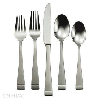 Oneida Mercer 53 Piece Stainless Steel Flatware Set, Service for 8 Kitchen & Dining