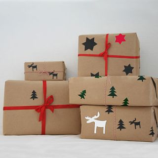 create your own wrapping paper kit by minna's room