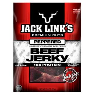 Jack Links Premium Cuts Peppered Beef Jerky 3 oz