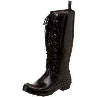 Bogs Women's Elyse Garden Lace Boot, Black, 6 M US Shoes