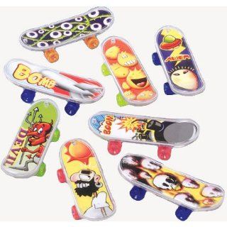 DELUXE Jumbo Sized Finger Skateboards   12 Pack Toys & Games