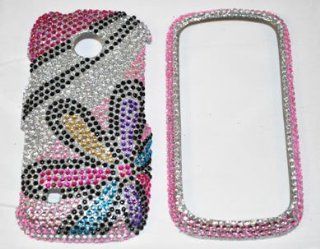 LG Cosmos Touch VN270 smartphone Rhinestone Bling Case Cell Phones & Accessories