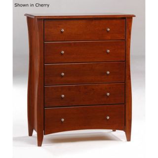 Night & Day Spices 5 Drawer Chest CD CLO 5A XX Finish Cherry