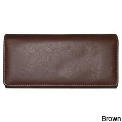 Dopp Roma Leather Expandable Clutch