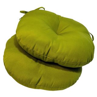 18 inch Round Outdoor Kiwi Bistro Chair Cushion (set Of 2)