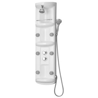 Dreamline 3 shelf Thermostatic Control Hydrotherapy Shower Column