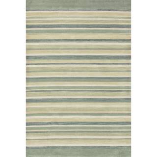 Hand tufted Ackworth Ivory Abstract Rug (5 X 76)