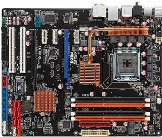 ASUS P5Q3 LGA775 Intel P45 DDR3 1800 ATX Motherboard Electronics