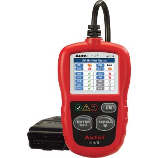 Autel AutoLink AL319 OBD II/EOBD Code Reader — Model# AL319  Automotive Diagnostics