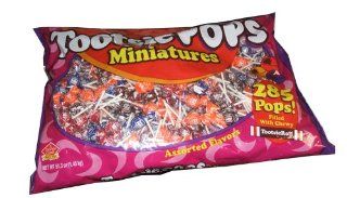 Tootsie Pops Miniature, 285 Pops Filled with Chewy Tootsie Roll  Suckers And Lollipops  Grocery & Gourmet Food