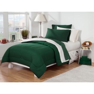 Rainbow Linens Dorm Room Superset Hunter Green / Ivory 30 piecetwin Extra Long Green Size Twin XL