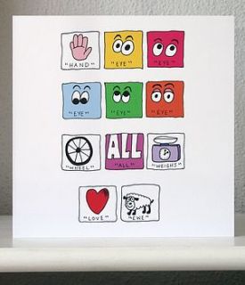 'i will always love you' card by rael & pappie