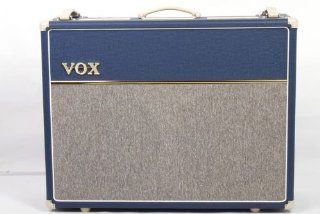 Vox Custom AC30C2 BL 30W 2x12 Limited Edition Blue Tube Guitar Combo Amp Musical Instruments