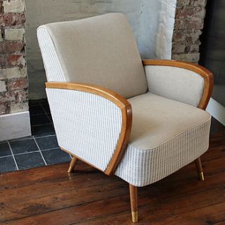 verona 1950's upholstered armchair by hickey and dobson