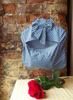 cute hearts and bows peg bag by not for ponies