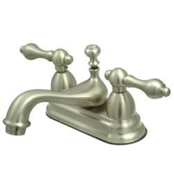Satin nickel Brass Bathroom Faucet