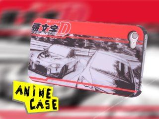 iPhone 4 & 4S HARD CASE anime INITIAL D + FREE Screen Protector (C277 0011) Cell Phones & Accessories