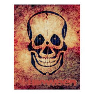 Halloween Skull Print