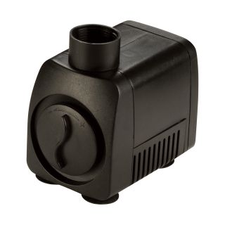 Pond Boss Decorative Backyard Fountain Pump — 1/2in. and 3/4in. Ports, 320 GPH, 5-Ft. Max. Lift, Model# PF320  Pond Pumps