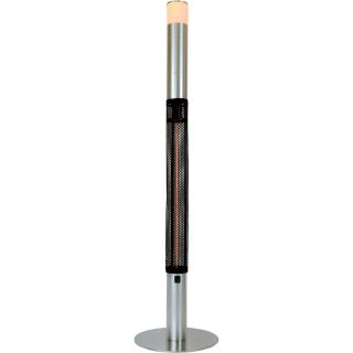 Lava Heat Italia Lava Post Electric Infrared Tower Heater — 1500 Watts, Stainless Steel, Model# 851270003433  Electric Space Heaters