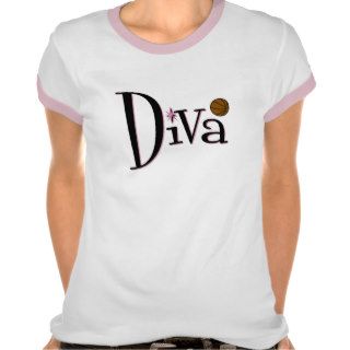 Basketball   Diva Tee Shirts