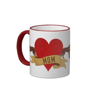 Amstaff Mom [Tattoo style] Mugs
