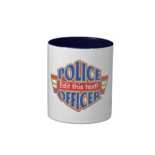 Custom Police Officer Mugs