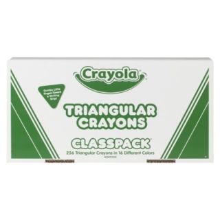 Crayola Triangular Crayons Classpack   256 Count