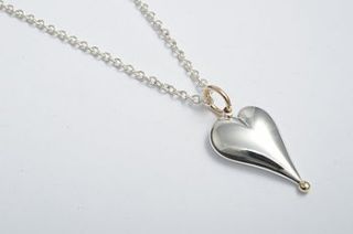 heart necklace by daniel musselwhite jewellery