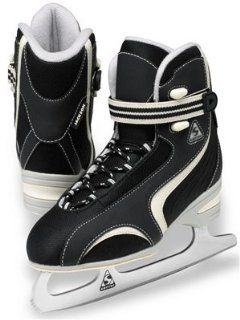 Jackson Softec Classic ST2200   Black/White Women's Size 7  Ice Skating Figure Skates  Sports & Outdoors