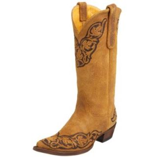 Old Gringo Women's L282 11 Viridiana Cowboy Boot,Ochre/Chocolate,7 M US Shoes